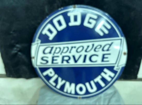 Dodge Plymouth, 30" round SSP