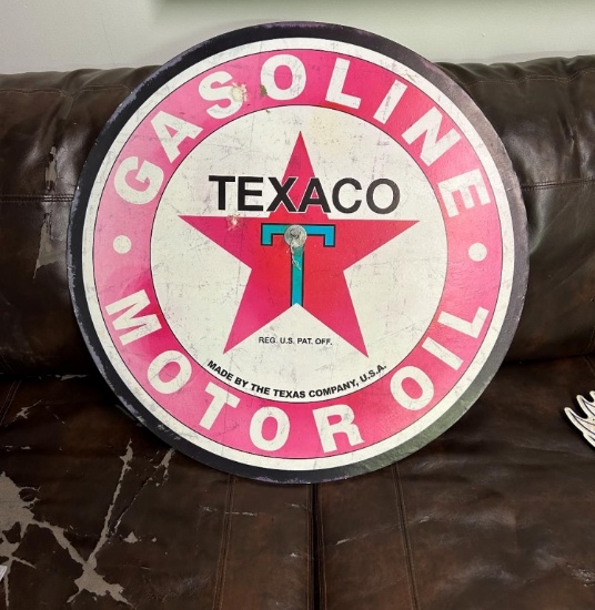 Texaco Gas-Motor Oil, 30x30