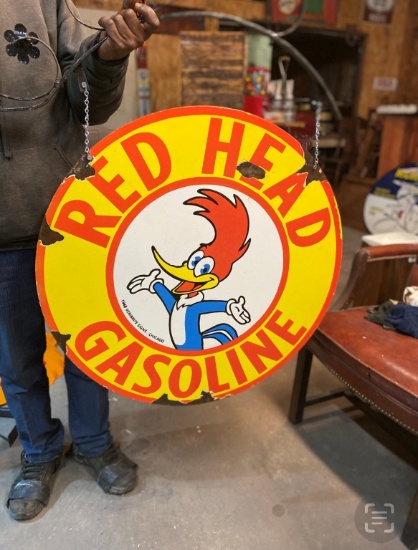 Red Head Gasoline DSP, dated 1948