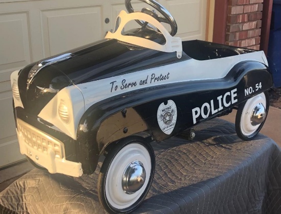 Instep Police Car #54 pedal car