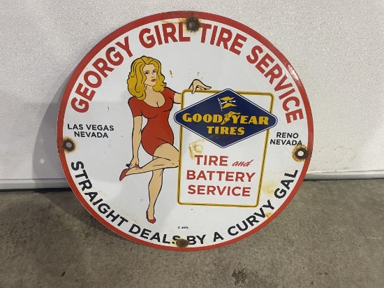 Georgy Girl Tire Service SSP 12" round