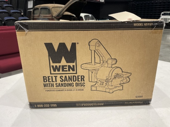 Wen belt sander w/ sanding disc