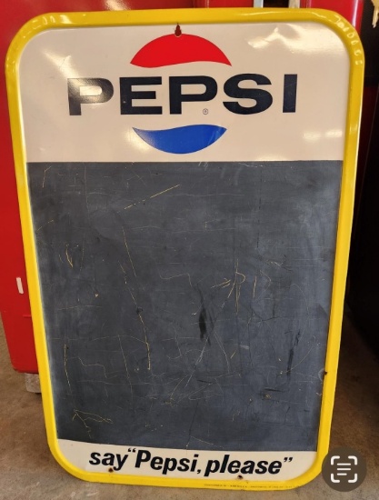 Say Pepsi Please chalk board