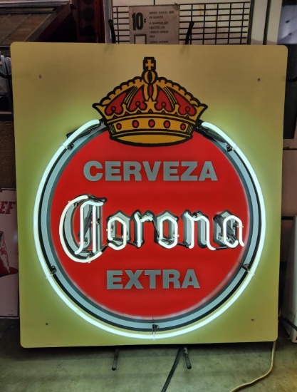 Corona Cerveza Extra neon