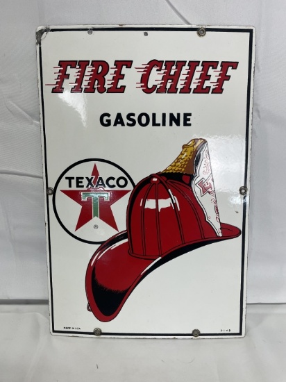 Texaco Fire Chief pump plate 1963 SSP