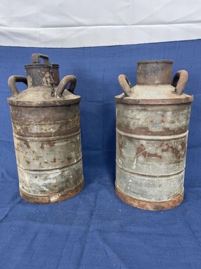 (2) 5 gal gas measuring cans