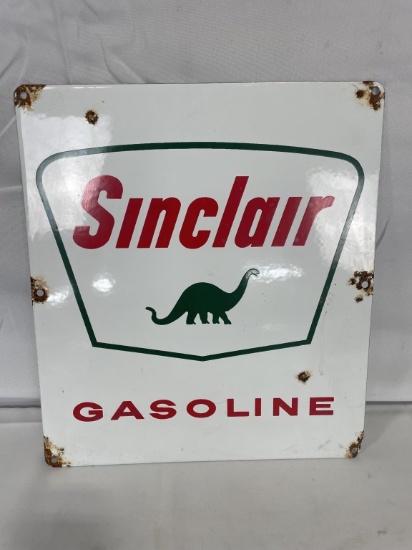 Sinclair Gasoline pump plate