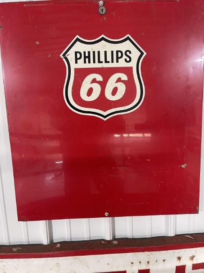Phillips 66 pump door