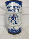 Navy Brand oil barrel