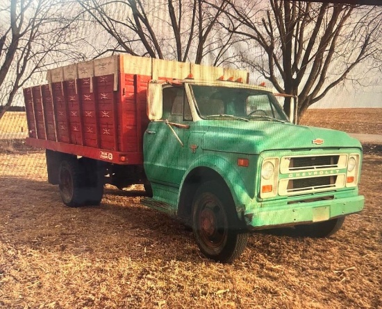 1968 Chevy Grain/Haul Truck  NO RESERVE