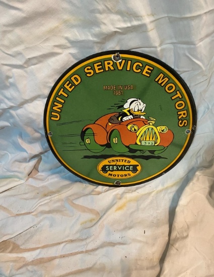 United Service Motor Co Donald Duck