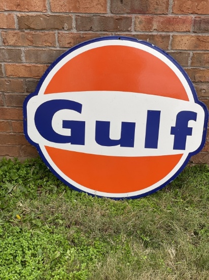 Gulf 34"x32" SSP decorator sign