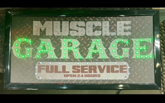 Muscle Garage Full service LED lightup