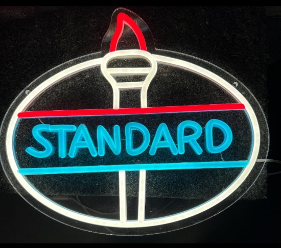 Standard Oil LED 14"Lx12"H
