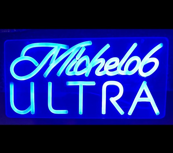 Michelob Ultra LED 15 1/2"Lx7 1/2"H