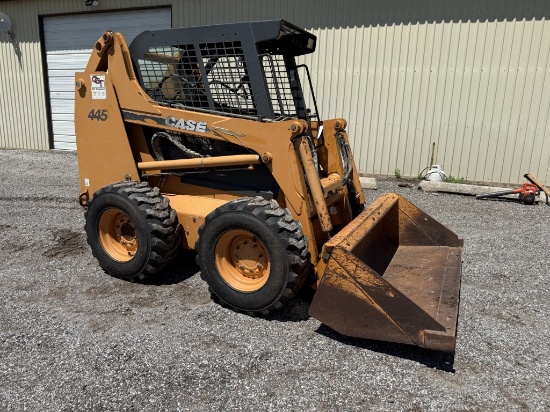 Case 445 skid steer, remote hydraulics, 560 hours