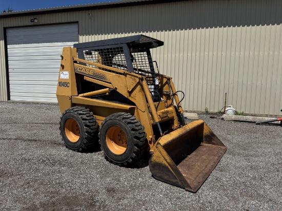 Case 1845C skid steer, hydraulic remote