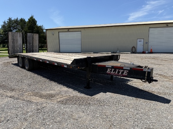 Elite pentle hitch 20’+ 6’ dovetail trailer