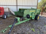 JD 348 square baler, wire tie, barn kept
