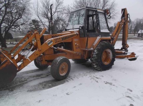 Case 580C Backhoe