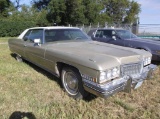 1973 Cadillac Coupe De Ville