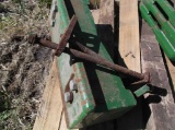 John Deere Suit Case Weights Bracket