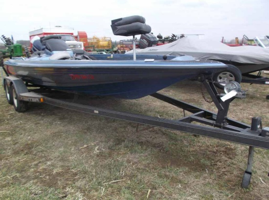1995 Skeeter Bass Boat Model 200 ZX