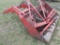 Hydraulic loader with bucket