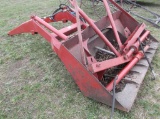 Hydraulic loader with bucket