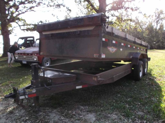 2017 H & H Dump Trailer