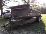 2017 H & H Dump Trailer