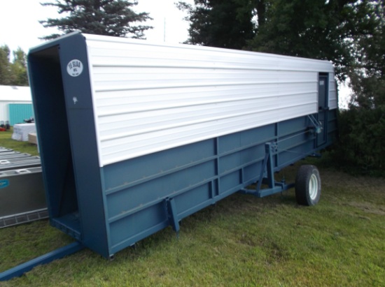 TE SLAA Mfg. Portable Hog Loading Chute
