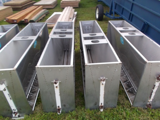 SDI Stainless Steel Double Sided Hog Feeders