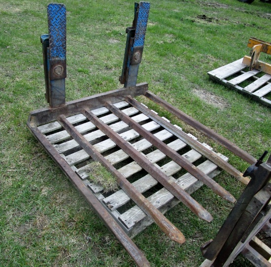 Set of Palletless Sod Lift Forks