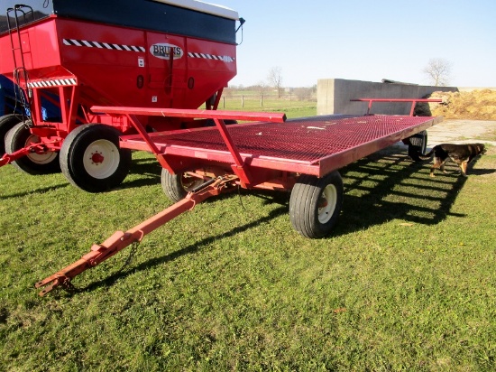 Martin 22’ Steel Mesh Top Wagon with Horst Double Reach Running Gear!