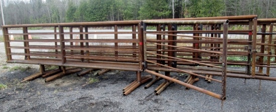 Heavy Duty Western Style Panel with 8’ Gate - New!