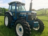 1989 Ford 7710 Series 2 Air Conditioned Cab Tractor!