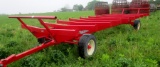 JBM 24' Round Bale Wagon with 10 Ton Horst Running Gear!