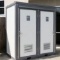 Bastone 110V Portable Washroom with Double Toilets and Sinks - New!