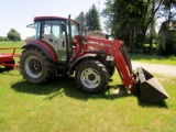 2017 Case International Farmall 85C Cab Tractor with L630 Self Leveling Loader!