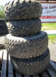 Kubota Tires with Rims!