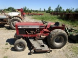 IH International 184 Tractor with Belly Mower!