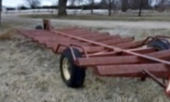 20’ Round Bale Hauler Wagon!