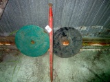 Round Bale Spear, Disc and Coulter!