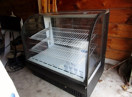 Oval Glass Cooler Display Unit!