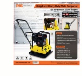 King-Force Heavy Duty Plate Compactor - New!