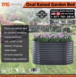 Oval Raised Garden Bed - New!
