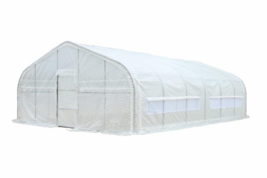 TMG Industries 20’ x 30’ Heavy Gauge Tunnel Greenhouse - New!