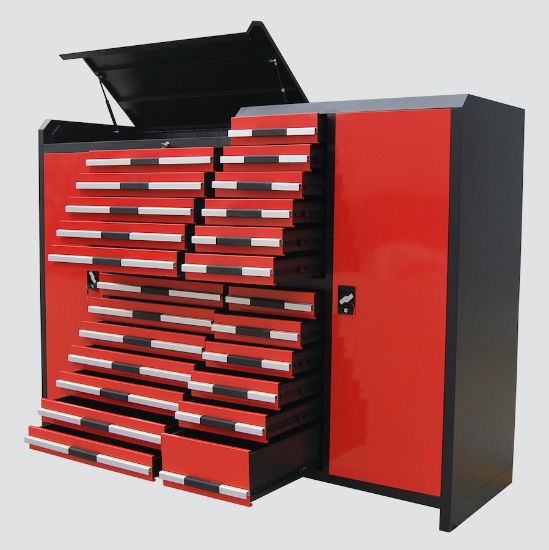TMG Industries 85” Multi Drawer Premium Tool Chest Cabinet - New!