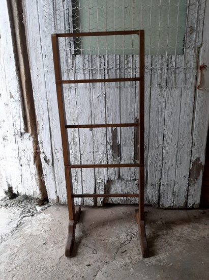 Wood Blanket Rack!